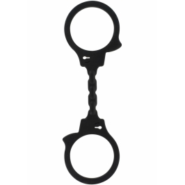 Stretchy Fun Cuffs Silicone Flexible Restraint System Black