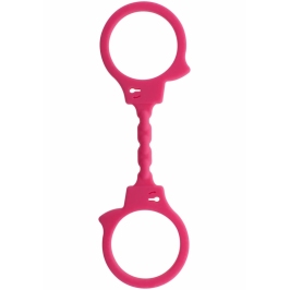 Stretchy Fun Cuffs Silicone Flexible Hand Restraints Black