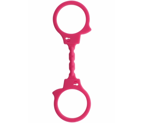 Stretchy Fun Cuffs Silicone Flexible Hand Restraints Black