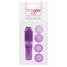 Pocket Rocket Compact Multi-Texture Intimate Device 4 Caps
