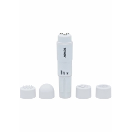 Pocket Rocket Compact Multi-Cap Intimate Stimulator 4 Textures