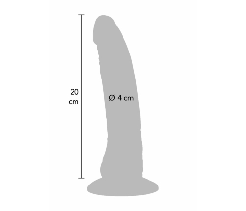 Captain Cock Dong 20 cm Anatomical Model, Skin Tone, PVC Material