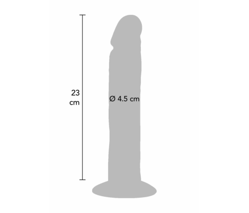 Captain Cock Dong 23 cm Anatomical Model, Skin Tone, PVC