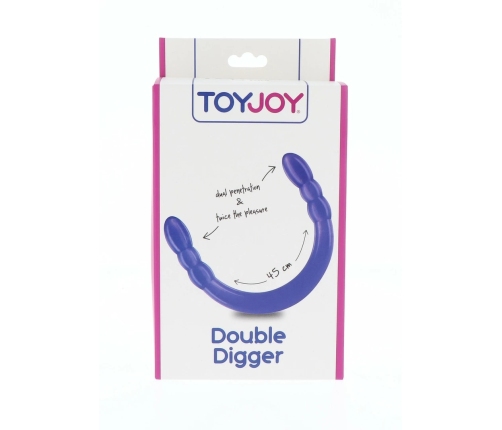 TOYJOY Double Digger Dong 45 cm Dual-Ended Flexible PVC Model