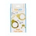 TOYJOY Metal Handcuffs Adjustable Silver Secure Lock System