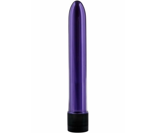 Retro Ultra Slimline Vibrator - Compact Precision Model, Silver Finish