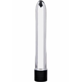 Retro Ultra Slimline Vibrator - Elegant Compact Design, Silver Finish