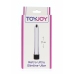Retro Ultra Slimline Vibrator - Elegant Compact Design, Silver Finish