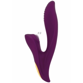 Athena Tapping Sensation Vibrator Dual Motor Silicone Waterproof