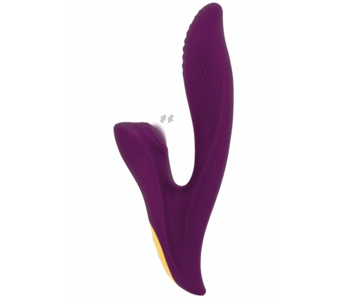 Athena Tapping Sensation Vibrator Dual Motor Silicone Waterproof
