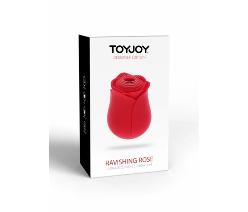 Ravishing Rose Air Pulse Stimulator 10-Mode Intimate Device Pink