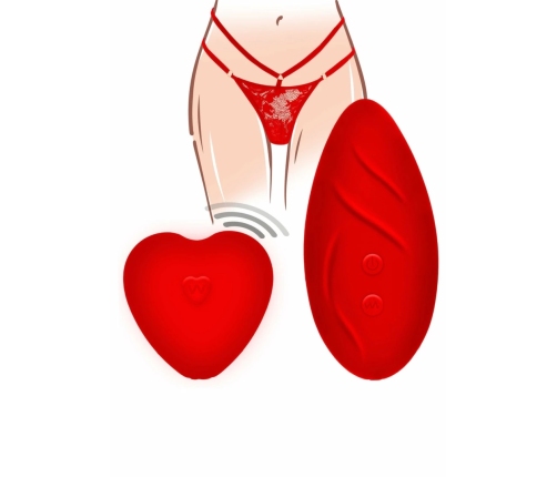 TOYJOY Divine Panty Vibrator Designer Edition Red Lace Set USB