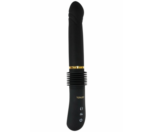 Magnum Opus Thruster - Advanced Thrusting Vibrator, Gold Accents, USB