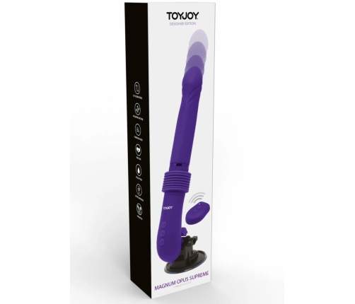 TOYJOY Magnum Opus Supreme Thruster 2 Purple 31cm Intimate Machine