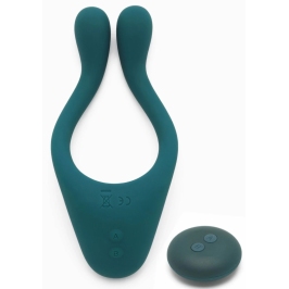 TOYJOY Icon 2 Superb Couples Massager Remote Control Silicone Blue