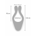 TOYJOY Icon 2 Superb Couples Massager Remote Control Silicone Blue