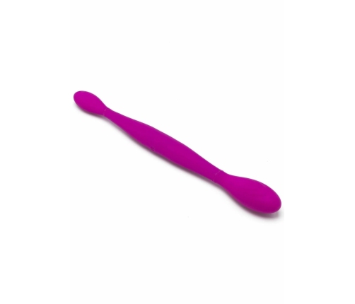 TOYJOY Infinity Double Flexible Silicone Intimate Device, USB, Purple