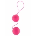 ToyJoy Funky Love Balls Silicone Weighted Intimate Trainer Pink 8713221328250