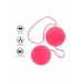 ToyJoy Funky Love Balls Silicone Weighted Intimate Trainer Pink 8713221328250