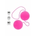 ToyJoy Funky Love Balls Vibrant Silicone Duo Sphere Pink 8713221328281