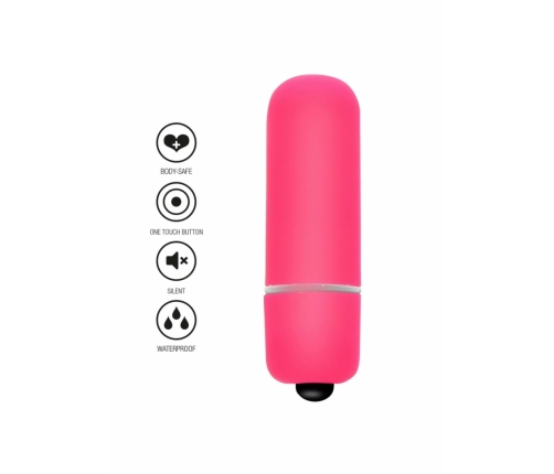 ToyJoy Funky Bullet Compact Vibrating Device Pink 8713221188052