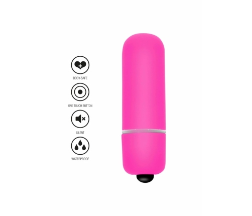 ToyJoy Funky Bullet Compact Vibrating Device Pink 8713221188069