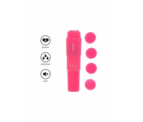 ToyJoy Funky Massager Compact Vibrating Device Pink 8713221188007