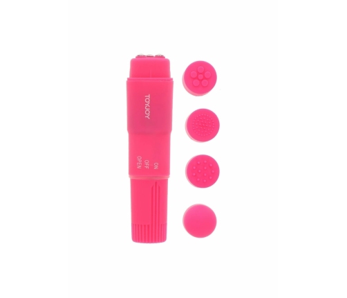 ToyJoy Funky Massager Compact Vibrating Device Pink 8713221188007