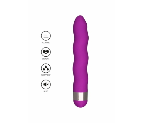 ToyJoy Funky Wave Vibrette Compact Vibrating Device, Waterproof, ABS, Pink