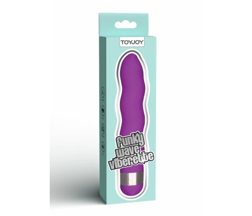 ToyJoy Funky Wave Vibrette Compact Vibrating Device, Waterproof, ABS, Pink