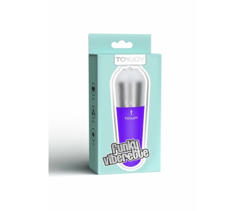 ToyJoy Funky Viberette Compact Vibrating Massager Pink 13cm