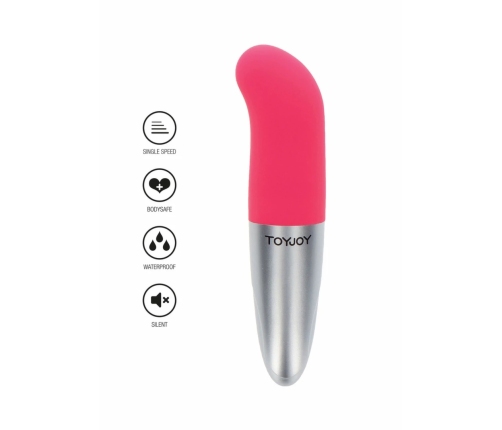 ToyJoy Viberette G-Spot Compact Intimate Massager Pink 13 cm