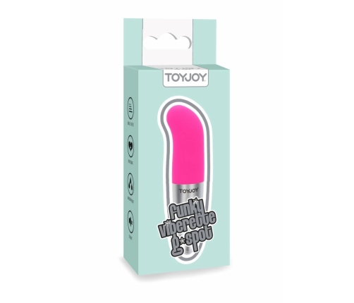 ToyJoy Viberette G-Spot Compact Intimate Massager Pink 13 cm