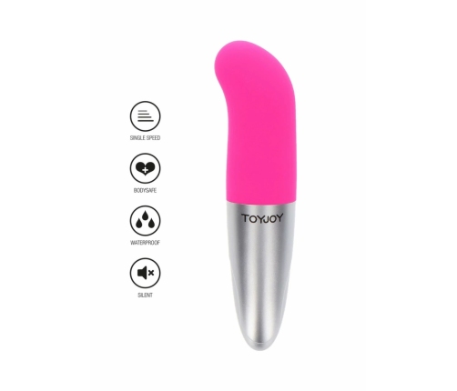 ToyJoy Viberette G-Spot Compact Intimate Massager Pink 13 cm