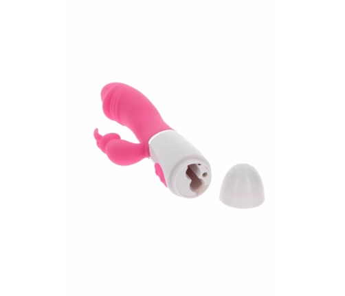 ToyJoy Funky Rabbit Vibrator Silicone Multi-Mode Splashproof Pink