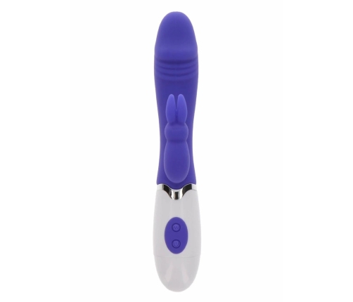 ToyJoy Funky Rabbit Vibrator 100% Silicone, 4 Modes, Vivid Colour, Splashproof
