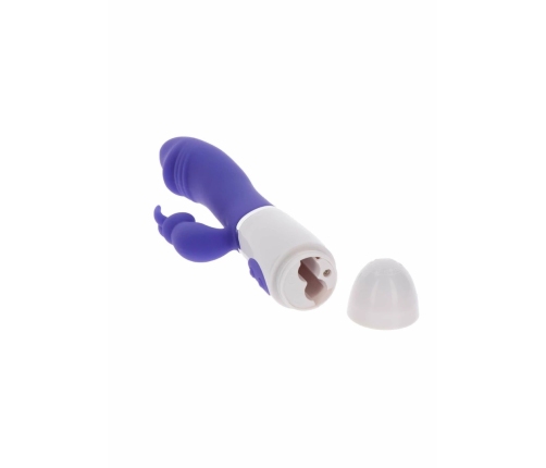 ToyJoy Funky Rabbit Vibrator 100% Silicone, 4 Modes, Vivid Colour, Splashproof