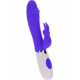 ToyJoy Funky Rabbit Vibrator 100% Silicone, 4 Modes, Vivid Colour, Splashproof ToyJoy Funky Rabbit Vibrator 100% Silicone, 4 Modes, Vivid Colour, Splashproof