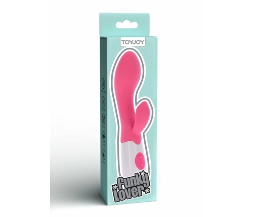 ToyJoy Funky Lover Vibrator Silicone Intimate Device Pink 7 Modes