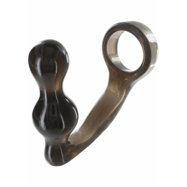 TOYJOY Power Plug & Ring Set Flexible TPE Waterproof Black