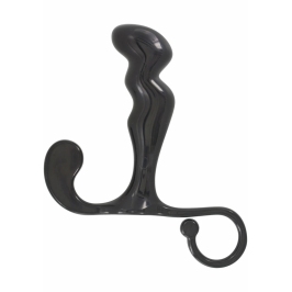 ToyJoy Power Plug Prostate Massager Black Ergonomic Silicone Design