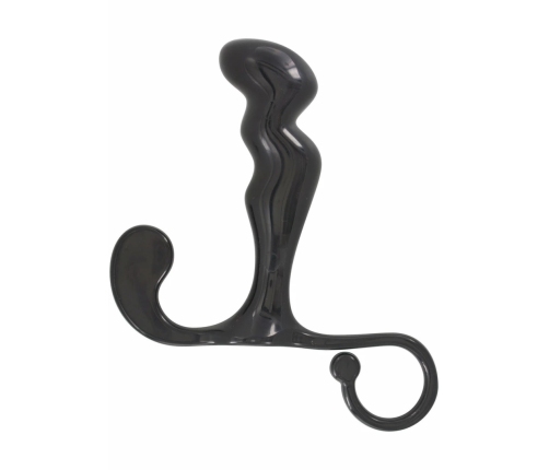 ToyJoy Power Plug Prostate Massager Black Ergonomic Silicone Design