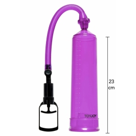 ToyJoy Power Pump Vacuum System for Enhanced Performance, Transparent, Large Size