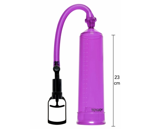 ToyJoy Power Pump Vacuum System for Enhanced Performance, Transparent, Large Size