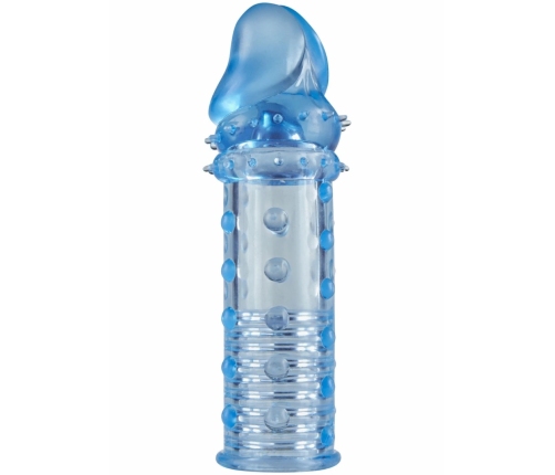 TOYJOY Power Stud Sleeve Transparent TPE Anatomical Extension Cover