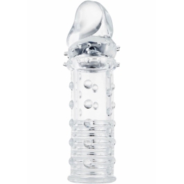 TOYJOY Power Stud Sleeve Transparent TPE Intimate Extension Cover
