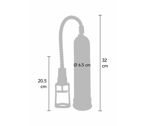 ToyJoy Pump Master Vacuum Enhancement System Transparent 8713221140791