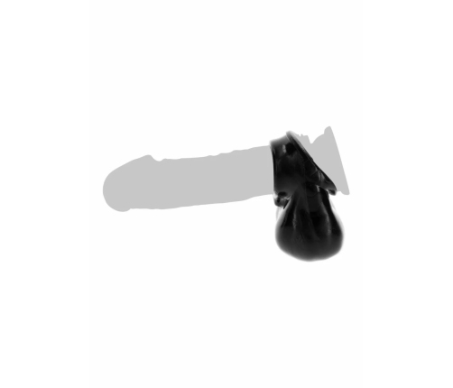 TOYJOY Manpower Ring System with Scrotum Support TPR Transparent