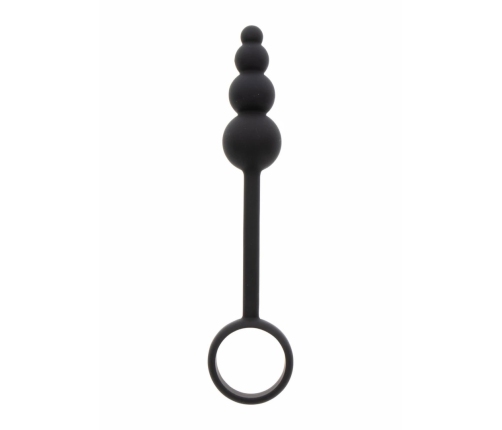 Manpower by TOYJOY Anal Plug & Performance Ring Silicone Black