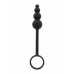 Manpower by TOYJOY Anal Plug & Performance Ring Silicone Black